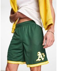 '47 - Mlb Oakland Athletics Mesh Shorts - Lyst