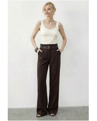 Bianco Lucci - Elastane Pants - Lyst
