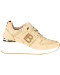 Laura Biagiotti - Beige Polyester Sneaker - Lyst