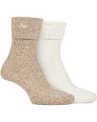 Jeep - Ladies Turn Cuff Socks - Lyst