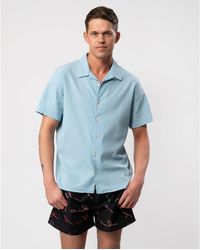 Paul Smith - Ps Regular Fit Short Sleeve Seersucker Shirt - Lyst