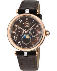 Gevril - Gv2 Florence Mother Of Pearl 12511.L Dial Diamond Swiss Quartz Watch - Lyst