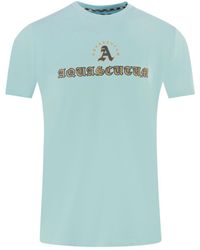 Aquascutum - Script Logo T-Shirt - Lyst
