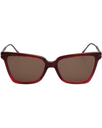 Ferragamo - Square Acetate Sunglasses Sf2036S - Lyst