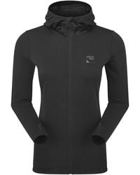 Sprayway - Ladies Soft Fleece Full Zip Hoody Top With Thumb Loops For Winter Hikes - Lyst