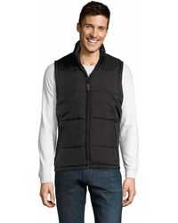 Sol's - Warm Padded Bodywarmer Jacket - Lyst