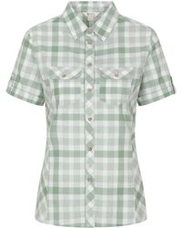 Mountain Warehouse - 'Holiday' Cotton Shirt Short Sleeve Breathable Top - Lyst