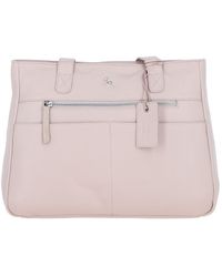 Ashwood Leather - 'London' Real Shoulder Bag - Lyst