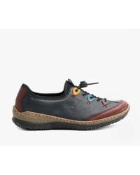 Rieker - N3271-35 Ladies Casual Shoes/Combi - Lyst