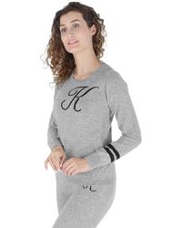 Crown of Edinburgh Cashmere - Crew Neck Sweater Stockbridge K - Lyst