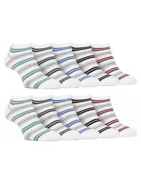 Farah - 10 Paar Herren Bambus-Trainersocken - Lyst
