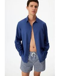 Penti - Countty Club Geometric Print Swim Shorts - Lyst