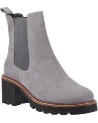 Hush Puppies - Gaia Leather Heeled Chelsea Boots - Lyst
