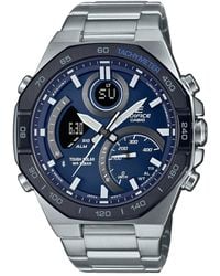 G-Shock - Edifice Watch Ecb-950Db-2Aef Stainless Steel - Lyst