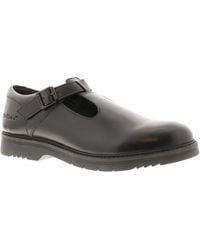 Kickers - School Shoes Finley T Bar Leather Buckle Leather (Archived) - Lyst