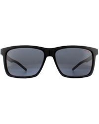 BOSS - Hugo By Hugo Boss Rectangle Grau Sonnenbrille - Lyst
