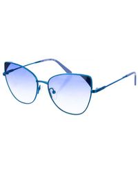 Karl Lagerfeld - Butterfly-Shaped Metal Sunglasses Kl341S - Lyst