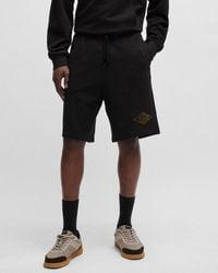HUGO - Damtus Jogger Shorts - Lyst