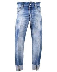 DSquared² - Sexy Twist Jean Light Denim Pants Cotton - Lyst