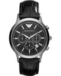 Emporio Armani - Horloge Ar2447 Stainless Steel (Archived) - Lyst