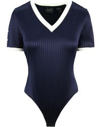 PUMA - X Rihanna Fenty V-Neck Jersey Bodysuit - Lyst