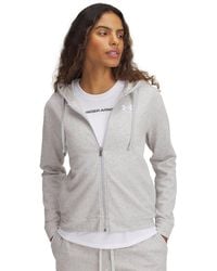 Under Armour - Rival Terry Full-Zip - Lyst