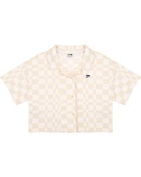 PUMA - And Downtown Checkerboard Shirt Cotton - Lyst
