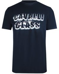 Roberto Cavalli - Smoke Bold Logo T-Shirt Cotton - Lyst