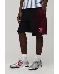 BoohooMAN - Baggy Fit Spray Washed Jersey Short - Lyst