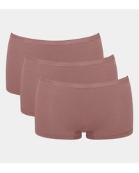 Sloggi - Go Daily Cotton Short Briefs (3 Pack) - Lyst
