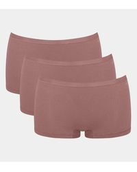 Sloggi - Go Daily Cotton Short Briefs (3 Pack) - Lyst