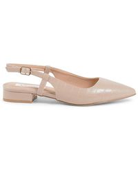 Versace 19.69 Abbigliamento Sportivo - 19V69 Slingback Ballerina V81831 Leather - Lyst