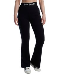 Palm Angels - Flared Sport Trousers Pwch017F23Fle0011010 - Lyst