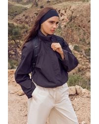 DSGN Studio - Funnel Neck Hooded Waterproof Windbreaker - Lyst