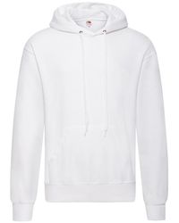 Fruit Of The Loom - Adults Classic Hooded Sweatshirt - Lyst