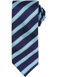 PREMIER - Waffle Stripe Formal Business Tie - Lyst