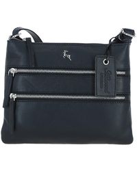 Ashwood Leather - 'Ayr' Real Crossbody Bag - Lyst