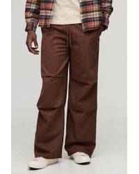 BoohooMAN - Elasticated Waist Baggy Pants - Lyst