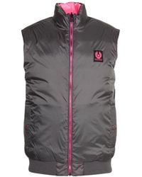 Belstaff - Flash Circuit Granite Reversible Down Gilet Jacket - Lyst