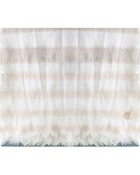 Timberland - Logo Striped Scarf - Lyst