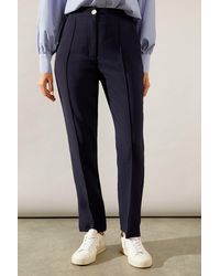 Wallis - Split Hem Tapered Trousers - Lyst