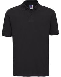 Russell - Classic Cotton Pique Polo Shirt - Lyst