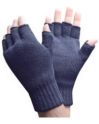 Heat Holders - Winter Warm 3.2 Tog Fleece Lined Insulated Fingerless Gloves - Lyst