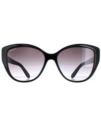 Ferragamo - Sunglasses Sf912S 001 With Flower Print Gradient - Lyst