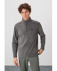 TOMMY LIFE - Plush Half-Zip Sweatshirt - Lyst