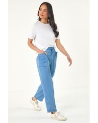 Roman - Petite Seam Detail Stretch Jean - Lyst
