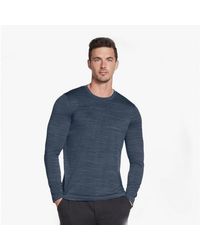 Skechers - M3Lt157/Blgy On The Road Long Sleeve T-Shirt Smoke - Lyst