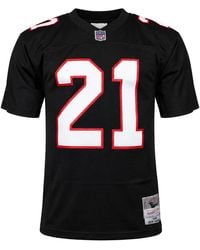 Mitchell & Ness - Nfl Atlanta Falcons #21 Sanders Jersey Cotton - Lyst