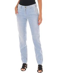Met - Long Chinese Style Pants With Narrow Hems 70Dbf0196 - Lyst