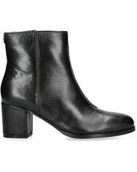 Kurt Geiger - Leather Kgl Smooth Ankle Boots - Lyst